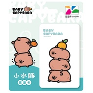 Baby Capybara Stacked Taiwan Easycard 悠游卡