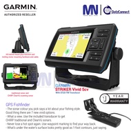 Garmin Striker Vivid 4CV 4.3” / Striker Vivid 5CV 5" GPS Fishfinder with GT20-TM Transducer