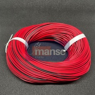 MERAH Awg24 Double 2x18 Red Black Cable Awg 24 2x18 0.12 50m Cable