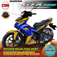 COD Available Full Body Decal Sticker HONDA SUPRA GTR SIMPLE CHAMEL Motif CA10301 Design Can Request