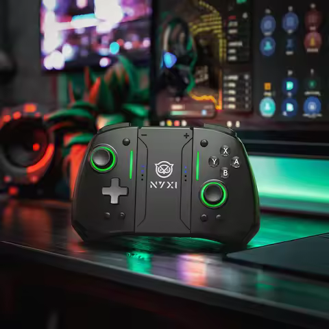 NYXI Hyperion Pro for Switch2/Switch Bluetooth Game Controller Black Wireless Gamepad