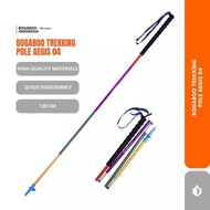 BOGABOO Folding Trekking Pole AEGIS 04 - Climbing Stick - Camping Mountain Stick - Tracking Pole