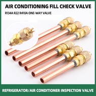 Access Valve 1/4" Refrigerator Access Valve Aircond Access Valve Peti Sejuk Spare Part R134a R600a R