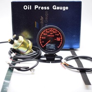 GREDDY Multi D/A LCD Digital Display Meter Oil Press Gauge 7 Colours 2 In1 Oil Pressure & Voltage Di