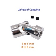 Universal coupling 5x5 8x8 mm mini rc coupling 5mm 8mm universal joint