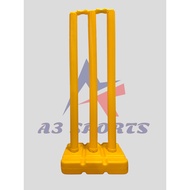 A3 Sports Plastic Cricket Stumps-Bat Set