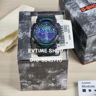 100% ORIGINAL CASIO G-SHOCK JOKER BLACK GA-100BL-1ADR / GA-100BL-1 / GA-100BL / GA-100 / GA-100JOKER