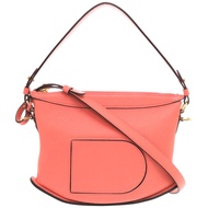 二手 Delvaux Pin Swing Soft Pin Swing AA0608 粉紅皮革單肩包 1335（成色極佳）