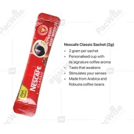 Nescafe Coffee Sachets 2g Travel Pack 10 sachets/pack