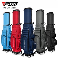 PGM QB062 All Terrain 4 Swivel Wheel Golf Trolley Bag with Adjustable Handle, Travel Golf Club Carri