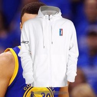 男庫里球衣勇士隊籃球周邊curry保暖外套運動連帽拉鏈開衫衛衣服