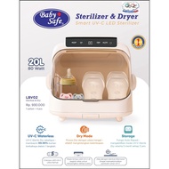 Baby Safe UV-C Sterilizer & Dryer LED Sterilizer Babysafe LBV02 UV Sterilizer
