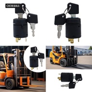 [CHiWANji] Key Switch for Forklifts, Ignition Key Switch, Forklift Part, Key Switch for