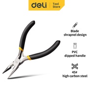 Deli Mini Pliers / Tang Mini 5 inch Carbon Steel Berkualitas EDL20026