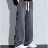 Brand Men's Jeans Korean Version Student Casual Pants High Street Straight Loose Wide Leg Jeans