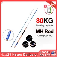 New 2025 Rod Casting Rod Joran Pancing Rod Spinning Rod Fishing Carbon M Power Rod Ul Batang Pancing
