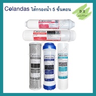 Colandas ไส้กรองน้ำ 5 ขั้นตอน GAC