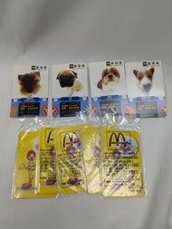 2004麥當勞大頭狗狗系列卡片