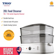 TRIO Pengukus Makanan Food Steamer 2 Tier (20L) TFS18 TFS-18