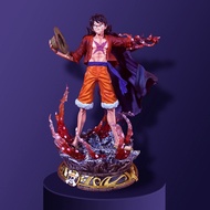 Liuying Luffy Double-Headed Carving Can Luminous Figure Model Boxed One Piece Domineering Winding Awakening GK