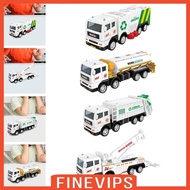 [Finevips] Realistic Garbage Truck Toy Educational Sanitation Truck Car Model for Children 3+ Toddlers Valentine's Day Gift