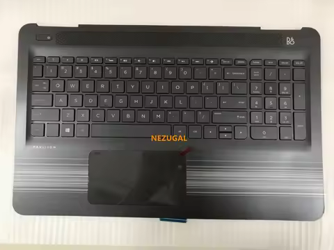 for HP Pavilion 15-AU 15-AL TPN-Q172 TPN-Q175 Palmrest Keyboard Upper case KB bezel cover top shell