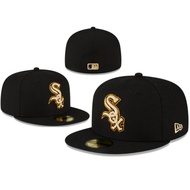 The  Sox  59FIFTY__  Fashion Hats Mens Womens Hats Full Enclosed Hats Sports Embroidered Hats
