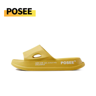 【ของแท้】Posee รองเท้าแตะนุ่มนิ่มพื้นสูง RMAXPRO 38° รองเท้าแตะแฟชั่น นอกบ้าน รองเท้าแตะผู้หญิง รองเท
