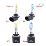 Will Vehicle Headlight Fog Light Assembly Bulbs Bright 880 881 12V 27W Halogen Bulb Automotive Inter