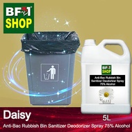 🧼🗑️  (ABRBSD) Daisy Anti Bacterial Rubbish Bin Sanitizer Deodorizer Spray - 75% Alcohol - 5L Dustbin ⭐⭐⭐⭐⭐
