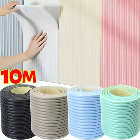 3D Anti-collision Strip Self-Adhesive Baby Safety Soft Padding for Door Corner Furniture Edge Protec