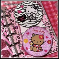 [FF] 2Pcs Y2K Aesthetic Shiny Badge Zebra Pattern Badge Bapa Decorations Friends Birthday Gift [TH]