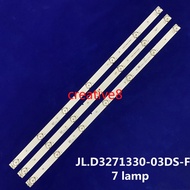 led backlight for Hisense 32inch 32D52 32D50 LED32K1800 light bar JL.D3271330-03DS-F 7 lamp beads