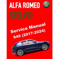 ALFA ROMEO STELVIO 949 (2017-2024) SERVICE WORKSHOP MANUAL
