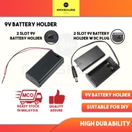 [Maxshure] 9v Battery Holder With DC plug 2.1 / 9v battery holder With Wire Only For DIY project