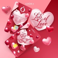 GDORA 0.25g Gold Bar - Lots of Love