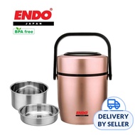 Endo 1.6Lt Double S/Steel Vacuum Insulated Thermal Food Jar
