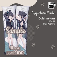 Sarung Bantal Guling Dakimakura Kisaki - Blue Archive