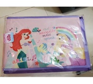 [ 清貨 ]  Disney Princess 迪士尼 公主 ( 美人魚 Ariel & 長髮 樂佩 Rapunzel )  多用途 玩具 雜物 收納箱 儲物盒