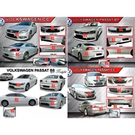 Volkswagen Passat CC B7 B8 1.8 2.0 RL Bodykit body kit front side rear lip skirt boot trunk glass sp