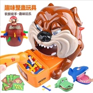 热卖-推荐-儿童小心恶犬整蛊玩具狗咬手指鳄牙齿鲨咬人恐龙恶搞吓人游戏 Bestseller-Recommended-Children's Prank Toy: Beware of the Fierce