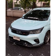 Honda City 2023 Sedan Facelift RS Gn2 Gn5 Tonake Thailand V3 Front Lip Front Diffuser PP Material AF