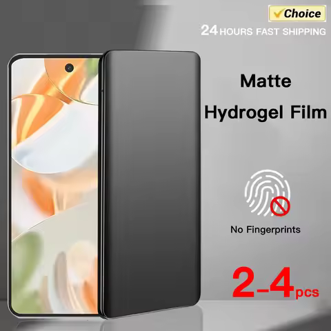 2-4PCS Matte Hydrogel Film for Google Pixel 9 Pro XL 8 7 6 Pro A Screen Protector for Google Not Tem