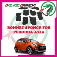 Perodua Axia Front Bonnet Sponge Bonnet Sound Proof Bonnet Mat Car Custom Fit Engine Silence Insulat