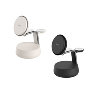 Belkin - Belkin UltraCharge Pro Qi2 3合1 磁吸充電座 25W (附送 45W 充電器) (沙色)