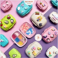 Wanderkit-[cute design]medicine pill box medicine container pill storage medicine pill box organizer Holder case box container medicine pill box travel bag travel kit portable bag