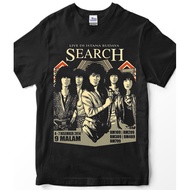 Ready stock search tshirt search band baju search rock band rampage search band search shirt baju fa