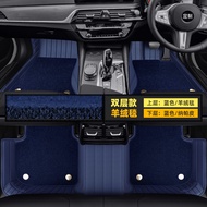 PORSCHE คันเร่ง Cayenne Cayman Macan 911 718 ที่รองเท้ารถยนต์แบบครอบคลุมห้าที่นั่งสำหรับรถยนต์ขับเคล