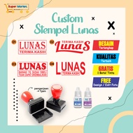 [1 Anniversary] CUSTOM LUNAS STAMPS / CUSTOM FLASH STAMPS / GOODS COMPANY SHOP STAMPS / KEY SCHOOL S