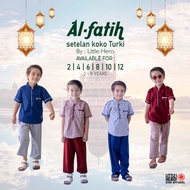 Suit Al Fatih Turkishkoko for Boys 1 2 3 4 5 6 7 8 9 Years kids junior little her,o